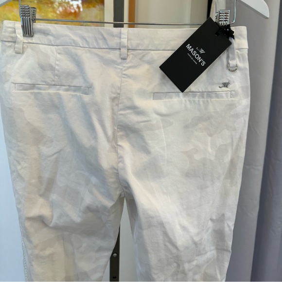 MASON’S Forte Dei Marmi Straight Pant - White Camo - Picture 5 of 5